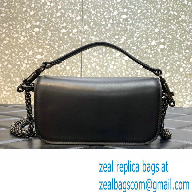 Valentino VLogo Signature Loco Small Shoulder Bag With Jewel Logo black