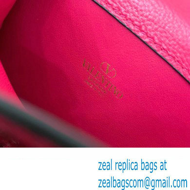 Valentino VSLING micro handbag Fuchsia WITH SPARKLING EMBROIDERY 2023 - Click Image to Close