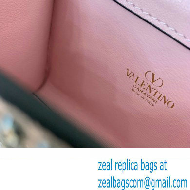 Valentino VSLING micro handbag Light Pink WITH SPARKLING EMBROIDERY 2023