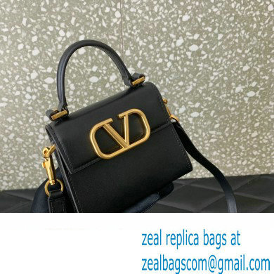 Valentino VSLING micro handbag in Calfskin Black 2023