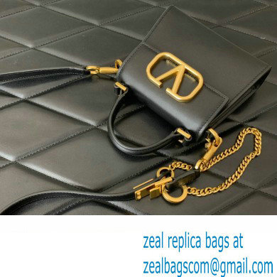 Valentino VSLING micro handbag in Calfskin Black 2023 - Click Image to Close