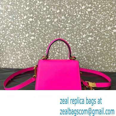 Valentino VSLING micro handbag in Calfskin Fuchsia 2023 - Click Image to Close