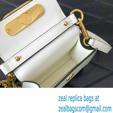 Valentino VSLING micro handbag in Calfskin White 2023