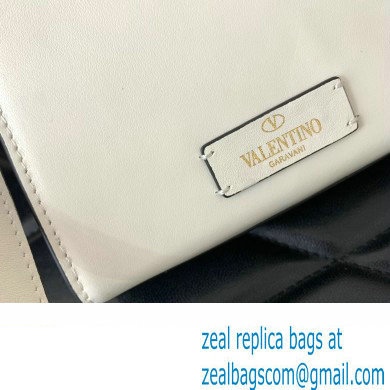 Valentino VSLING micro handbag in Calfskin White 2023