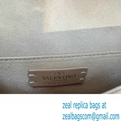 Valentino Vlogo Leather Shoulder Bag 2051 Nude 2023 - Click Image to Close