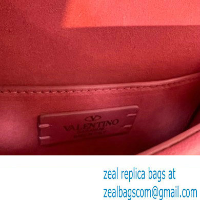 Valentino Vlogo Leather Shoulder Bag 2051 Pink 2023