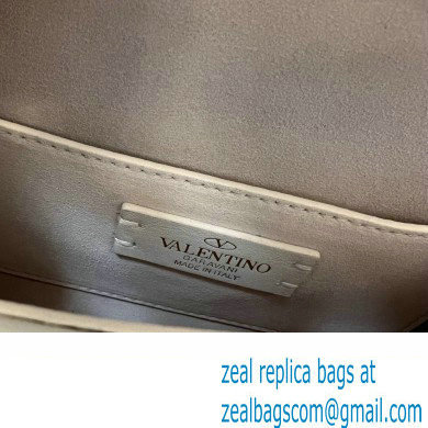 Valentino Vlogo Leather Shoulder Bag 2051 White 2023 - Click Image to Close