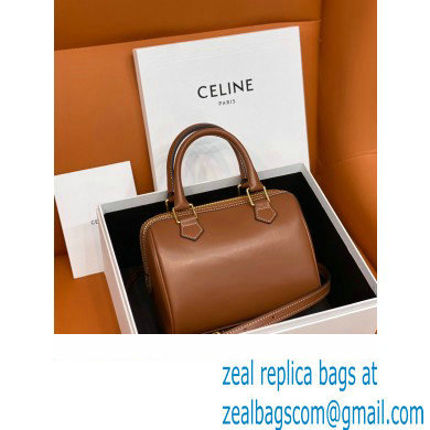 celine SMALL BOSTON CUIR TRIOMPHE in Smooth Calfskin Tan 2023 - Click Image to Close