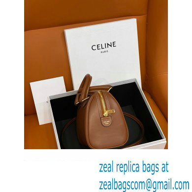 celine SMALL BOSTON CUIR TRIOMPHE in Smooth Calfskin Tan 2023 - Click Image to Close