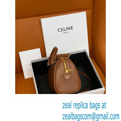 celine SMALL BOSTON CUIR TRIOMPHE in Smooth Calfskin Tan 2023