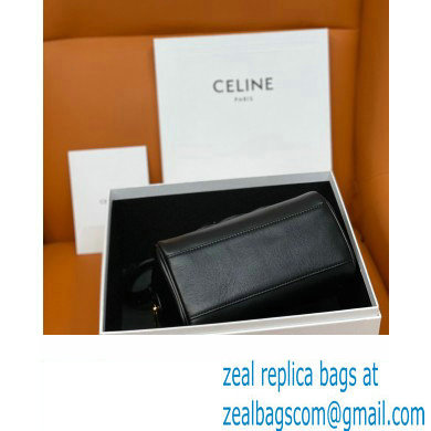 celine SMALL BOSTON CUIR TRIOMPHE in Smooth Calfskin black 2023