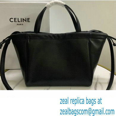 celine SMALL CABAS DRAWSTRING CUIR TRIOMPHE in Smooth Calfskin black 2023 - Click Image to Close