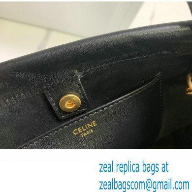 celine SMALL CABAS DRAWSTRING CUIR TRIOMPHE in Smooth Calfskin black 2023 - Click Image to Close