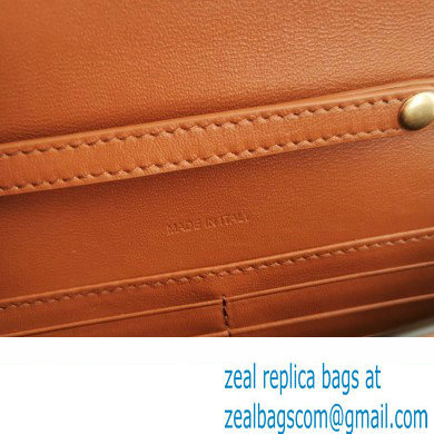 celine Wallet on Chain TRIOMPHE in Shiny calfskin tan 2023