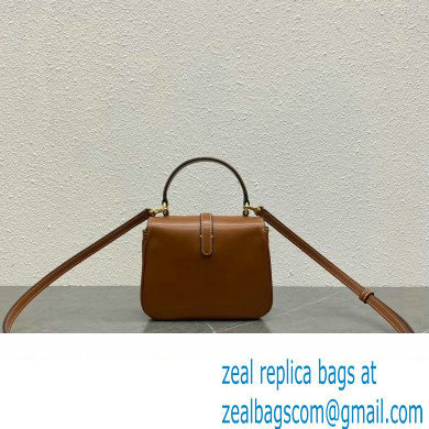 celine calfskin mini tabou bag brown 2023 - Click Image to Close