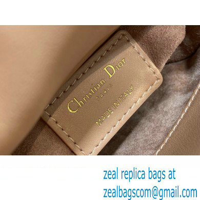 dior Lady Dior Micro Bag in Blush Cannage Lambskin 2023