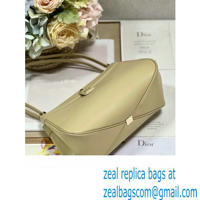 dior medium key bag in beige Box Calfskin 2023