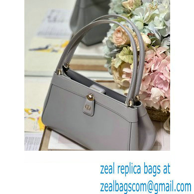 dior medium key bag in gray Box Calfskin 2023