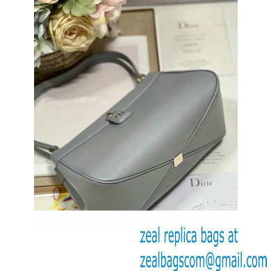 dior medium key bag in gray Box Calfskin 2023