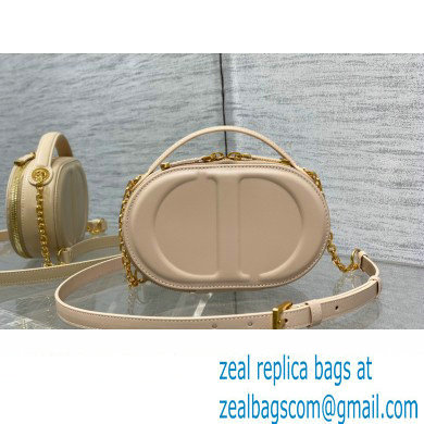 dior nude calfskin CD Signature Oval Camera Bag 2023 - Click Image to Close
