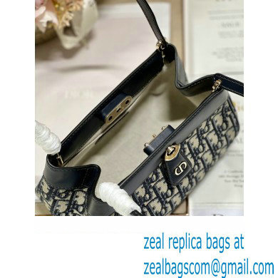 dior small key bag in Blue Dior Oblique Jacquard 2023 - Click Image to Close