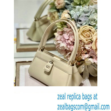 dior small key bag in Dusty Ivory Box Calfskin 2023 - Click Image to Close