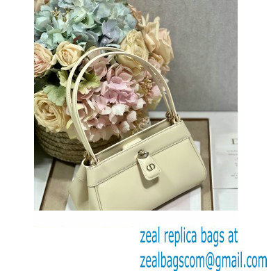 dior small key bag in Dusty Ivory Box Calfskin 2023 - Click Image to Close