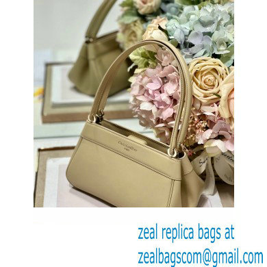 dior small key bag in beige Box Calfskin 2023