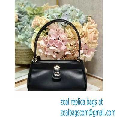 dior small key bag in black Box Calfskin 2023