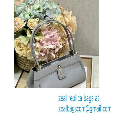 dior small key bag in gray Box Calfskin 2023