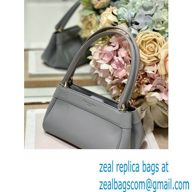 dior small key bag in gray Box Calfskin 2023