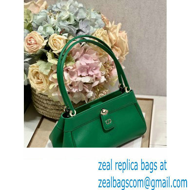 dior small key bag in green Box Calfskin 2023