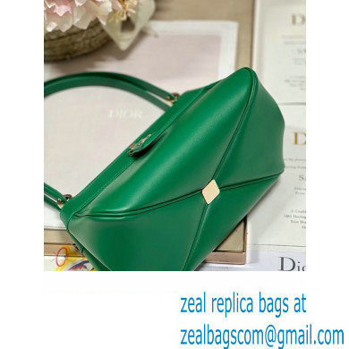 dior small key bag in green Box Calfskin 2023