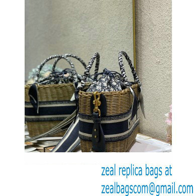 dior wicker basket bag blue 2023 - Click Image to Close