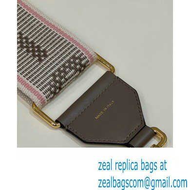 fendi Pink ribbon shoulder strap 908 2023