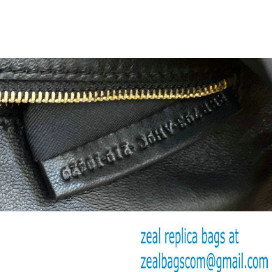 fendi medium Baguette Chain Midi bag in nappa leather black 2023 - Click Image to Close
