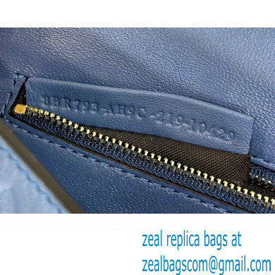 fendi medium Baguette Chain Midi bag in nappa leather blue 2023 - Click Image to Close