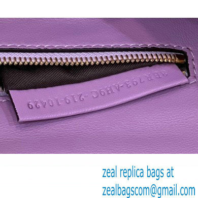 fendi medium Baguette Chain Midi bag in nappa leather lavender 2023