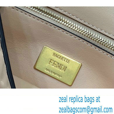 fendi medium Baguette Chain Midi bag in nappa leather pale pink 2023