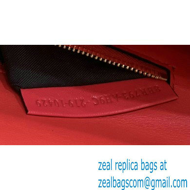 fendi medium Baguette Chain Midi bag in nappa leather red 2023