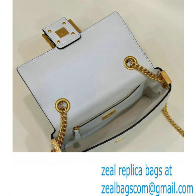 fendi medium Baguette Chain Midi bag in nappa leather white 2023