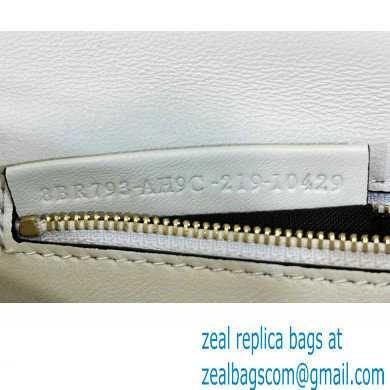 fendi medium Baguette Chain Midi bag in nappa leather white 2023