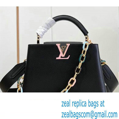 louis vuitton Capucines BB bag M21641 black 2023