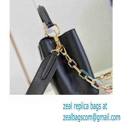 louis vuitton Capucines BB bag M21641 black 2023 - Click Image to Close