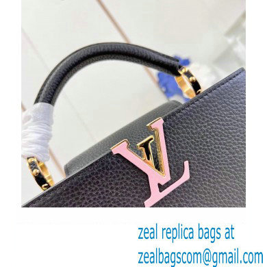 louis vuitton Capucines BB bag M21641 black 2023 - Click Image to Close