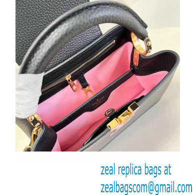 louis vuitton Capucines BB bag M21641 black 2023 - Click Image to Close