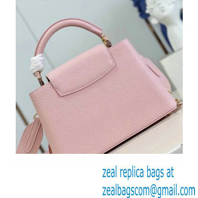 louis vuitton Capucines BB bag M21643 pink 2023 - Click Image to Close