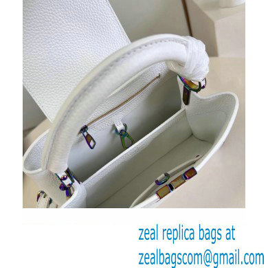 louis vuitton Capucines BB handbag WHITE M22054 2023 - Click Image to Close