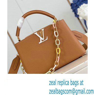 louis vuitton Capucines MM bag M21652 tan 2023