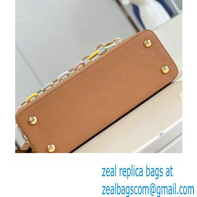 louis vuitton Capucines MM bag M21652 tan 2023